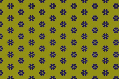 Süslü baskı tekstil için idealdir. Zeytin ve koyu mor tonlu cesur bir geometrik desen. Dekoratif desen