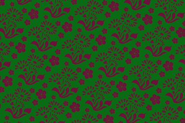 Kusursuz çiçek deseni. Kumaş, tekstil tasarımı, ambalaj kağıdı, ev dekorasyonu ve daha fazlası için mükemmel..