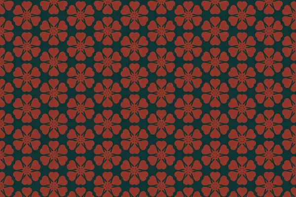 Siyah arkaplanda kusursuz pembe geometrik desen