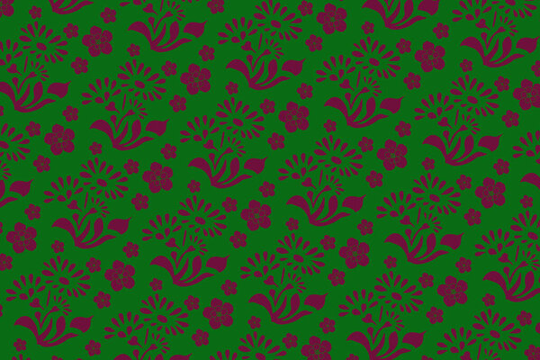 Seamless floral pattern. Perfect for fabric, textile designing, wrapping paper, home decoration and many more.