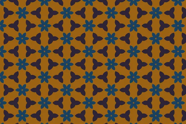 Süslü baskı tekstil için idealdir. Kalın bir geometrik yeşil, sarı arka planda menekşe çiçeği deseni. Dekoratif desen.