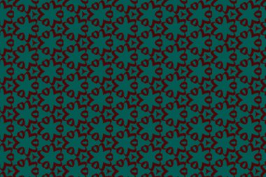 Modern geometrik şekilli kusursuz desen tasarımı. Tekstil, duvar kağıtları, ambalaj ve dijital kullanım için mükemmel. Şık, temiz ve çok yönlü..