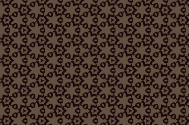 Modern geometrik şekilli kusursuz desen tasarımı. Tekstil, duvar kağıtları, ambalaj ve dijital kullanım için mükemmel. Şık, temiz ve çok yönlü..