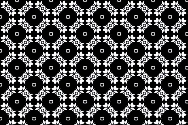 Karmaşık çiçekler fırtınalı siyah beyaz kumaş dokumasını delip geçer..