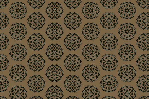 Süslü baskı tekstil için idealdir. Cesur bir geometrik mavi çiçek deseni. Dekoratif desen.