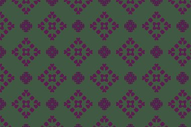 Duvar kağıdı ve tekstil için kusursuz desen tasarımı