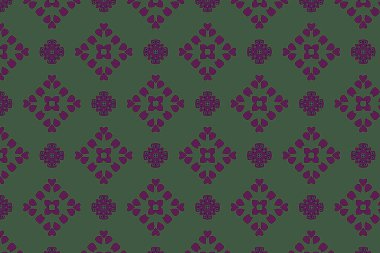 Duvar kağıdı ve tekstil için kusursuz desen tasarımı