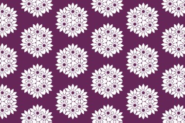 Duvar kağıdı ve tekstil için kusursuz desen tasarımı