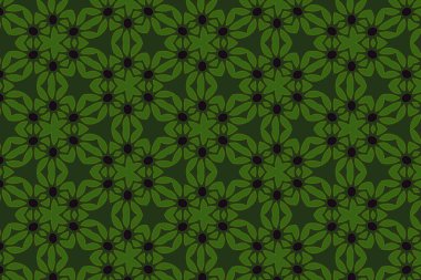 Kumaş ve duvar kağıtları için kusursuz desen tasarımı