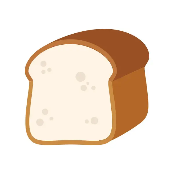 Lezzetli ekmek fırını ikon vektör illüstrasyon tasarımı