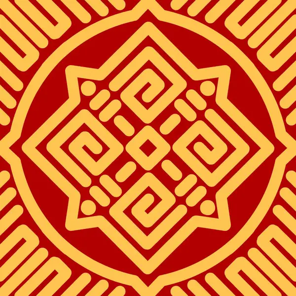 Vektörsüz geometrik desen. etnik süs.