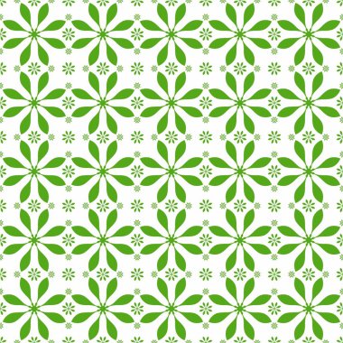 Çiçek desenli soyut geometrik arkaplan