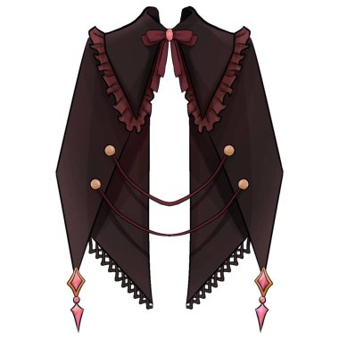 izole edilmiş ortaçağ kumaş tasarımı