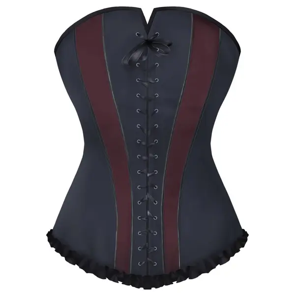 Kırmızı etekli korse