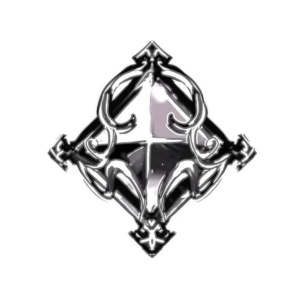 Lüks gümüş kalkanlı haçlı