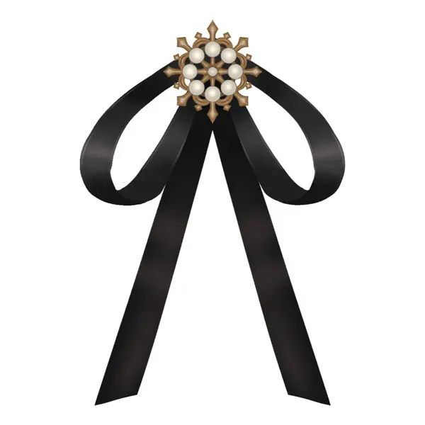 Noel kartı bir yay ile