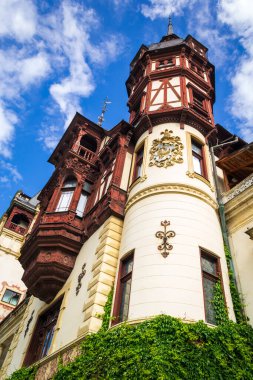 Peles Kalesi, Sinaia, Romanya.