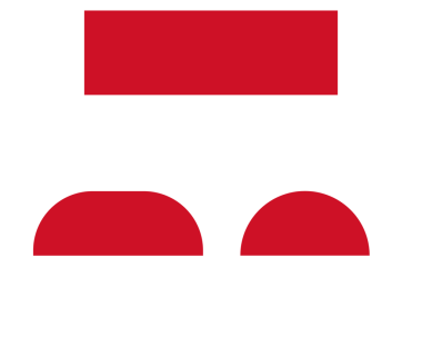 Dikdörtgen oval ve daire şeklinde bayrak, izole png arka plan. Monako Bayrağı