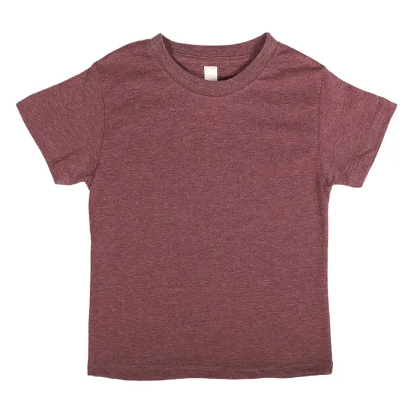 Koyu kahverengi düz tişört tasarım modeli için, izole png arkaplan.