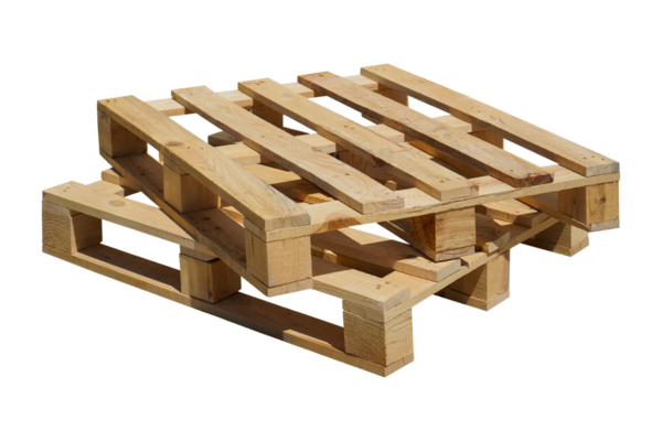 Деревянный поддон. png изолированный фон.