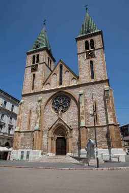 Saraybosna, Bosna-Hersek 'te bir Katolik katedrali, Kutsal Kalp Katedrali.