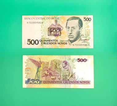 Eski Brezilyalı koleksiyoncu & # 39; 'un 500 yeni cruzeiros notu Augusto Ruschi' nin görüntüsüyle 500 cruzeiroya geri döndü