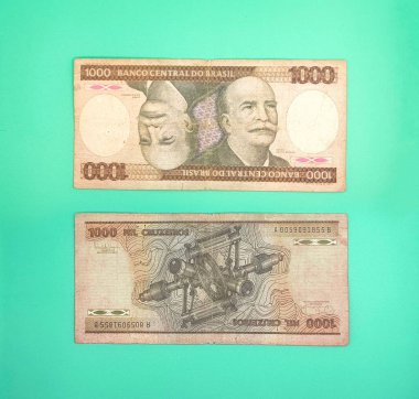 Rio Branco Baronu 'nun resmine sahip bin cruzeiros' luk eski bir Brezilyalı koleksiyoncu notu. Bu yüzden not Barao olarak bilinmeye başlandı.