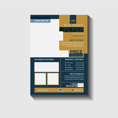 Güzellik ve Spa Hizmetleri broşür tasarım şablonu