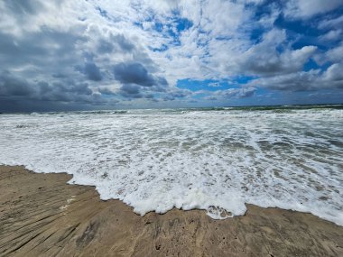 Atlantik Denizi 'nde fırtına.