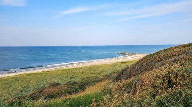 Yukarıdan deniz manzarası.