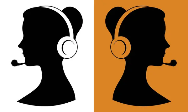 Çağrı merkezi görselleri, yapay zeka sohbet robotu geliştirme ve dijital müşteri deneyimleme araçları için tasarlanmış, kulaklık ve mikrofonlu kadın figürü tasviri. Profesyonel bir kadın çağrı merkezi ajanının tasviri. Kulaklık takıyor. Destek hizmetleri için ideal.