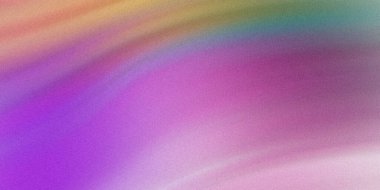 Canlı, renkli, bulanık, soyut bir arka plan, desenli tahıl, yaratıcı tasarımlar için mükemmel. Bu sanatsal ve modern grafik, dijital sanat için ideal pembe, mor, turuncu, sarı ve yeşil renklerin dinamik bir karışımını sunar.