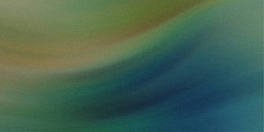 Karıncalı dokuya sahip soyut bir görüntü. Yumuşak bulanık kenarlı yeşil, mavi ve ten renkleri dalga benzeri bir desen oluşturur..