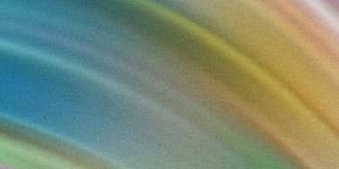 Taneli bir etkisi olan desenli bir arkaplan. Görüntü mavi, yeşil, sarı ve turuncu tonların karışımı yumuşak, soyut bir desen oluşturur..