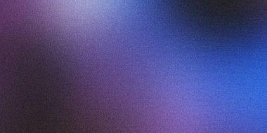 Mor, mavi ve siyah renklerin karışımından oluşan desenli bir arka plan. Görüntünün ince ve yumuşak bir görsel doku oluşturan taneli bir etkisi vardır..