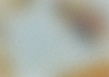 Mavi, gri ve turuncu renklerin gradyanı olan tanecikli, soyut bir arka plan. İnce doku yumuşak, nötr ve sanatsal bir görsel etki yaratır..