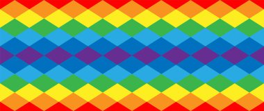 Geometrik şekilli renkli soyut arkaplan, sınırsız, vektör deseni, grafik tasarımı