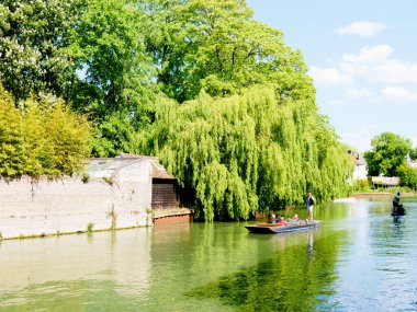 Cambridge, Cambridgeshire / Birleşik Krallık - 11 Mayıs 2025: Scudamore 's Punting Company