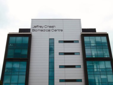 Cambridge, Cambridgeshire / Birleşik Krallık - 23 Ağustos 2025: Jeffrey Cheah Biyomedikal Merkezi