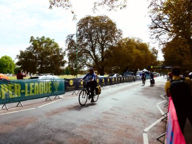 Cambridge, Cambridgeshire / Birleşik Krallık - 24 Ağustos 2025: The 2025 Cambridge Criterium