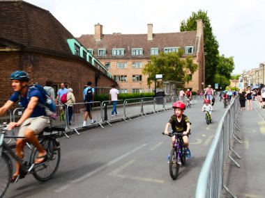 Cambridge, Cambridgeshire / Birleşik Krallık - 24 Ağustos 2025: The 2025 Cambridge Criterium