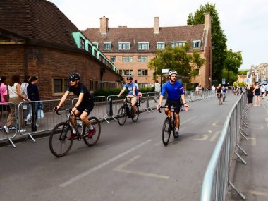 Cambridge, Cambridgeshire / Birleşik Krallık - 24 Ağustos 2025: The 2025 Cambridge Criterium