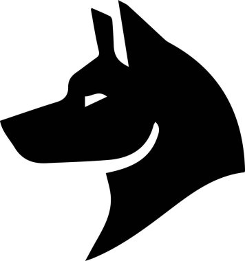 siyah ve beyaz köpek 
