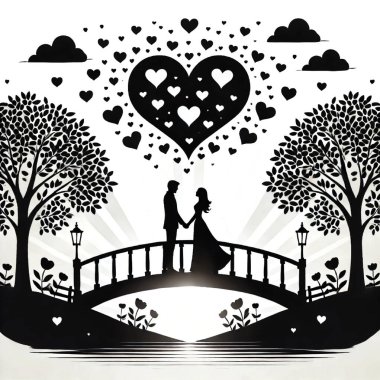 Parkta güzel, genç bir çift. Aşıkların portreleri. Sonbahar. Bahar. Sevgililer Günü Tatili.