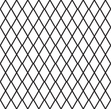 Pattern design Rhombus shape seamless pattern, vector clipart