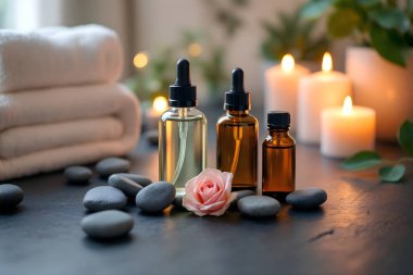Temel Yağ ve Yumuşak Işıklı Huzur Spa Ayarları