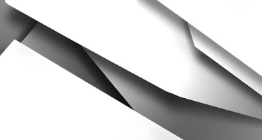 Soyut beyaz ve siyah geometrik arkaplan. vektör çizimi tasarımı