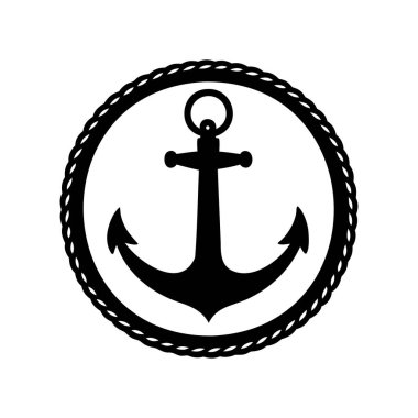 Halat çemberindeki dayanak noktası, denizcilik ve deniz geleneğini sembolize ediyor.