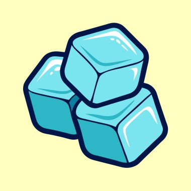 Yaz Nesneleri Temiz Çizgiler ve Parlak Renklerle Çizgi Film Biçimi Martı Çizimi