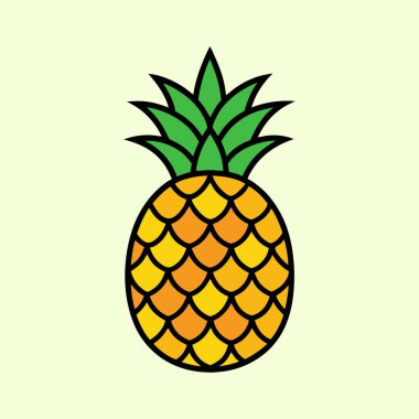 Yaz Nesneleri Temiz Çizgiler ve Parlak Renklerle Çizgi Film Biçimi Martı Çizimi